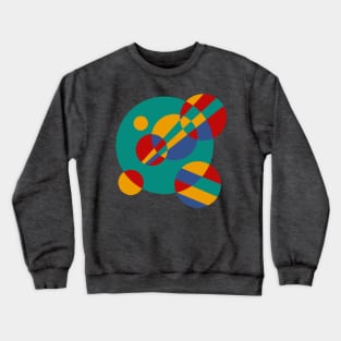 Abstract Circles Crewneck Sweatshirt